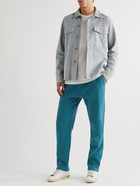 Loro Piana - Slim-Fit Tapered Cotton-Jersey Sweatpants - Blue