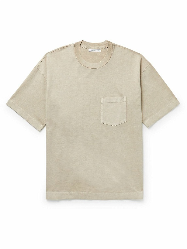 Photo: John Elliott - Replica Double-Faced Cotton-Jersey T-Shirt - Neutrals