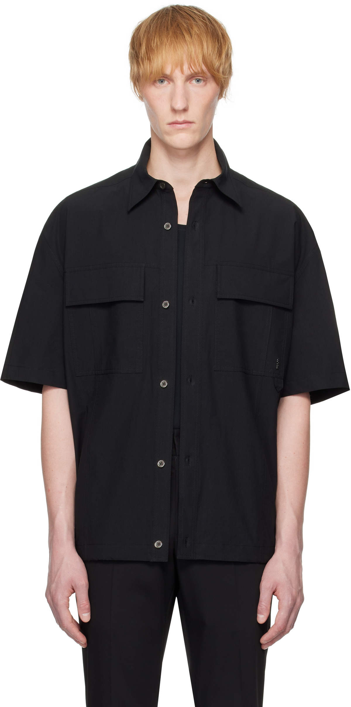 Lad Musician Black T-Cloth Kimono Cardigan Lad Musician