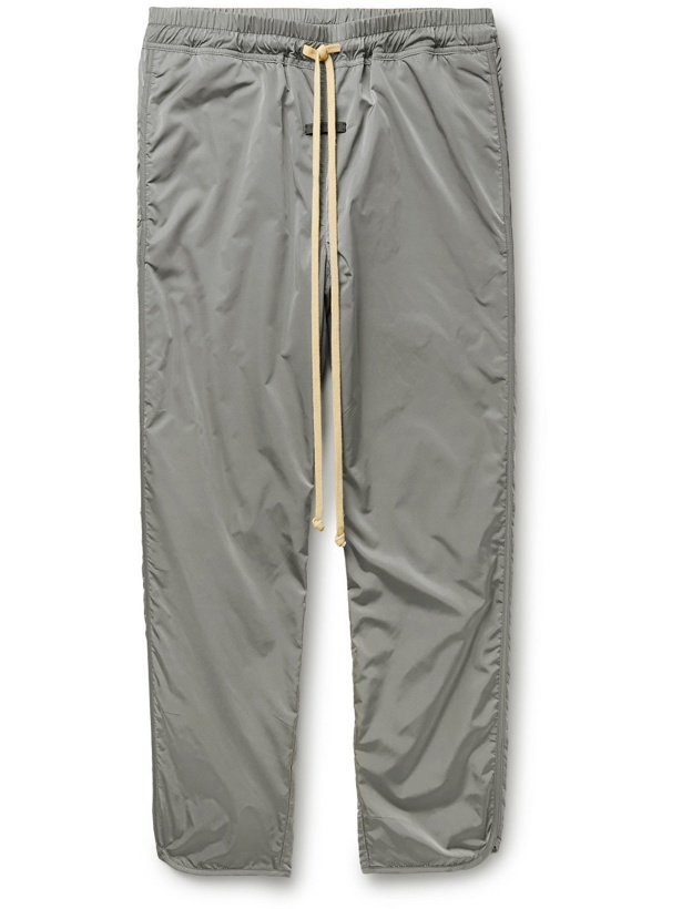 Photo: Fear of God - Tapered Iridescent Nylon Track Pants - Gray