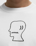 Brain Dead BRAIN DEAD LOGO HEAD TEE White Mens Shortsleefe