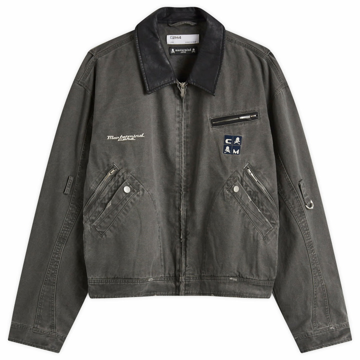 Photo: C2H4 Men's x mastermind JAPAN Mechanist Work Jacket in Volcanic Grey