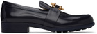 Bottega Veneta Navy Monsieur Loafers
