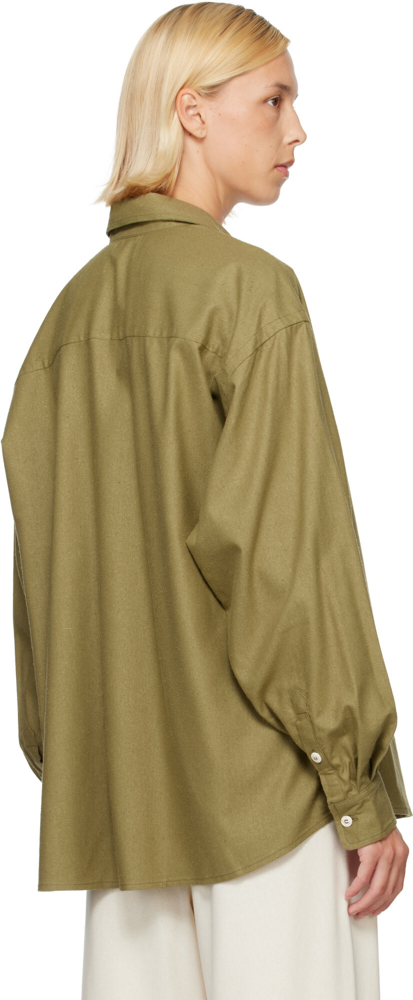 Baserange Green Wild Shirt