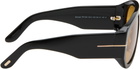 TOM FORD Black Bronson Sunglasses