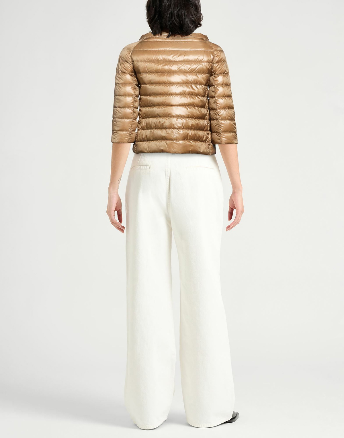 Herno Iconico Womens Puffer Sand