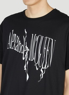 Alexander McQueen - Logo Print T-Shirt in Black