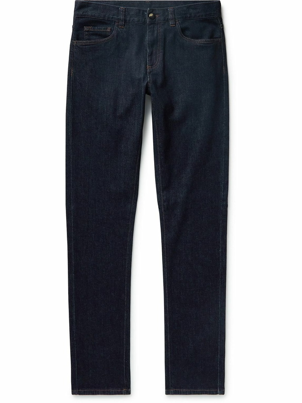 Photo: Canali - Slim-Fit Jeans - Blue