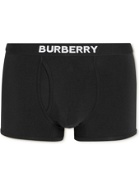 Burberry - Stretch-Cotton Jersey Boxer Briefs - Black
