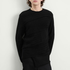 Comme des Garçons Men's Mix Knit Jumper in Black