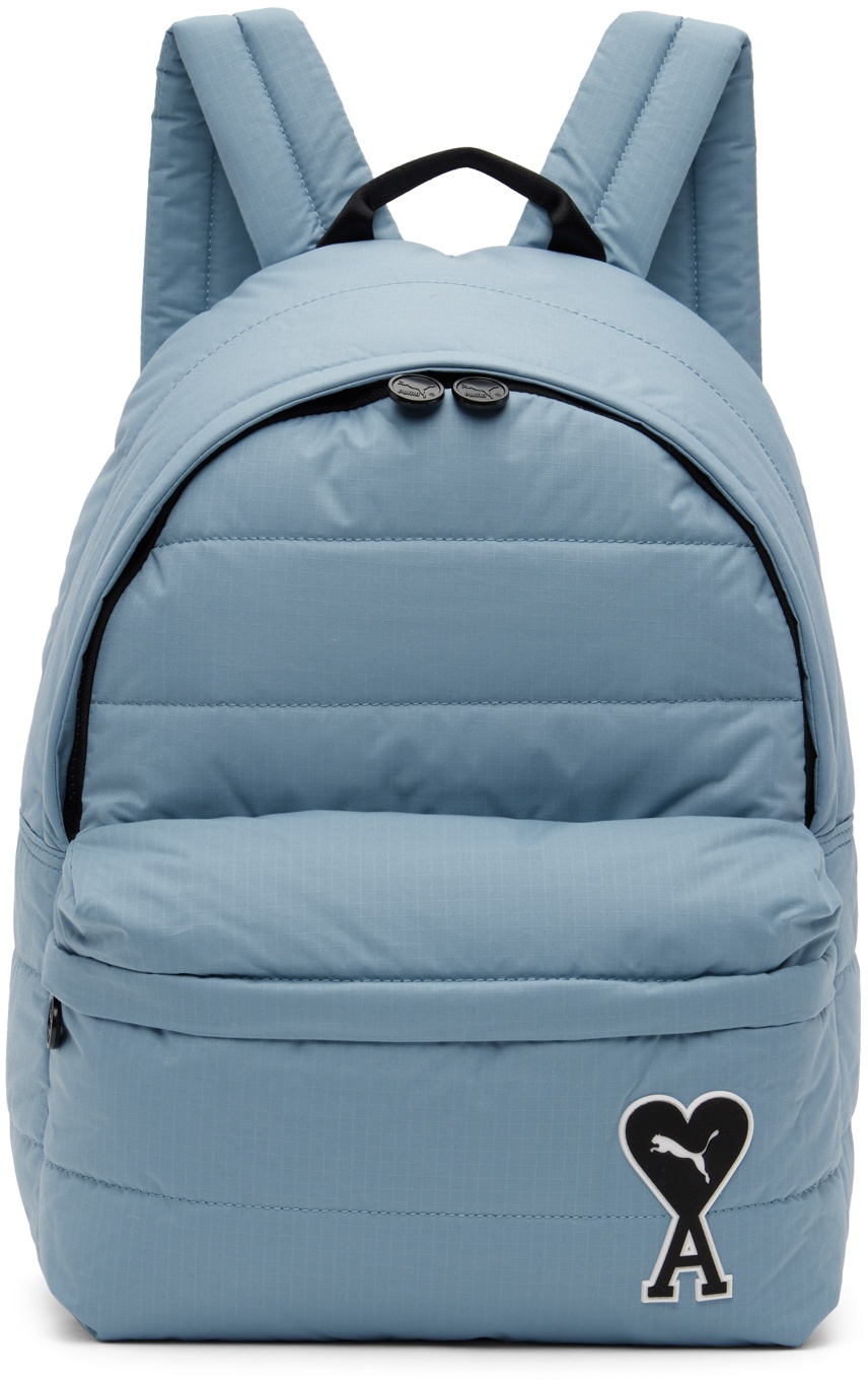 Puma Team Goal Backpack Unisex Bag Casual Backpack Utility Black Blue  090239-02 | eBay