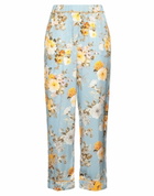 Jucca Womens Pants in Sky blue