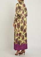 Alemais Jerry Floral-jacquard Woven Midi Dress Multicoloured