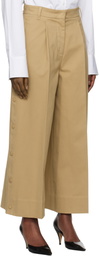 Weekend Max Mara Beige Caprile Trousers