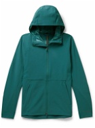 Lululemon - Cross Chill Stretch-Shell Hooded Jacket - Green