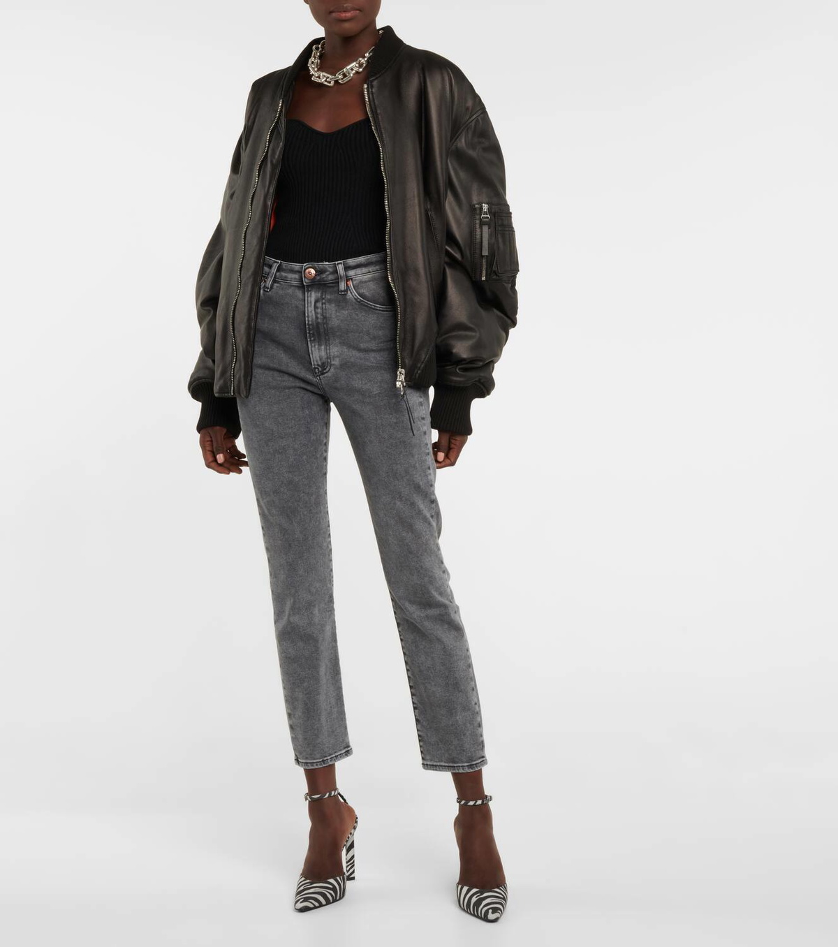 3x1 N.Y.C. Channel Seam high-rise skinny jeans