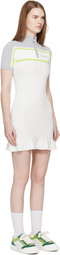 Casablanca White Tennis Polo Minidress