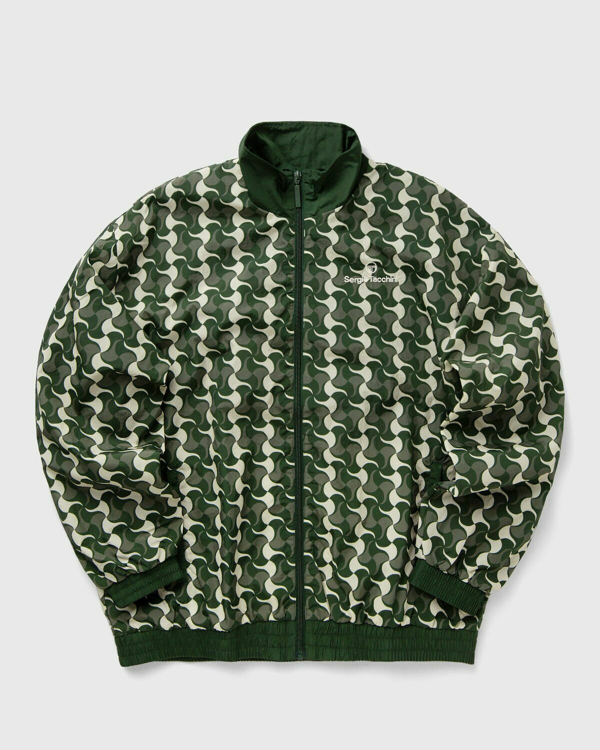Sergio Tacchini COMO TRACK JACKET green/beige Mens Bomber Jacket