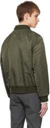 Theory Khaki Flight Bomber Jacket