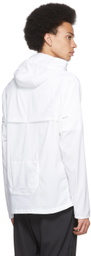 Nike White Packable Windbreaker Jacket