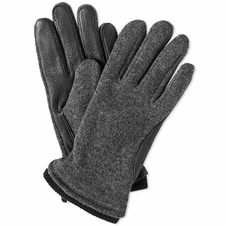 Photo: Norse Projects Men's X Hestra Svante Gloves in Charcoal