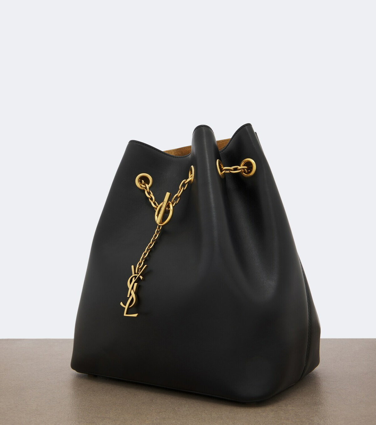 Saint Laurent Le Sailor Small leather bucket bag