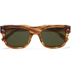 Ermenegildo Zegna - Square-Frame Tortoiseshell Acetate Sunglasses - Tortoiseshell