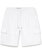 Vilebrequin - Baie Linen Drawstring Cargo Shorts - White
