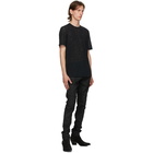 Saint Laurent Black Round Neck T-Shirt