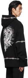 Givenchy Black Gothic Hoodie