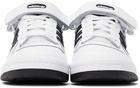 adidas Originals White & Black Forum Low Sneakers