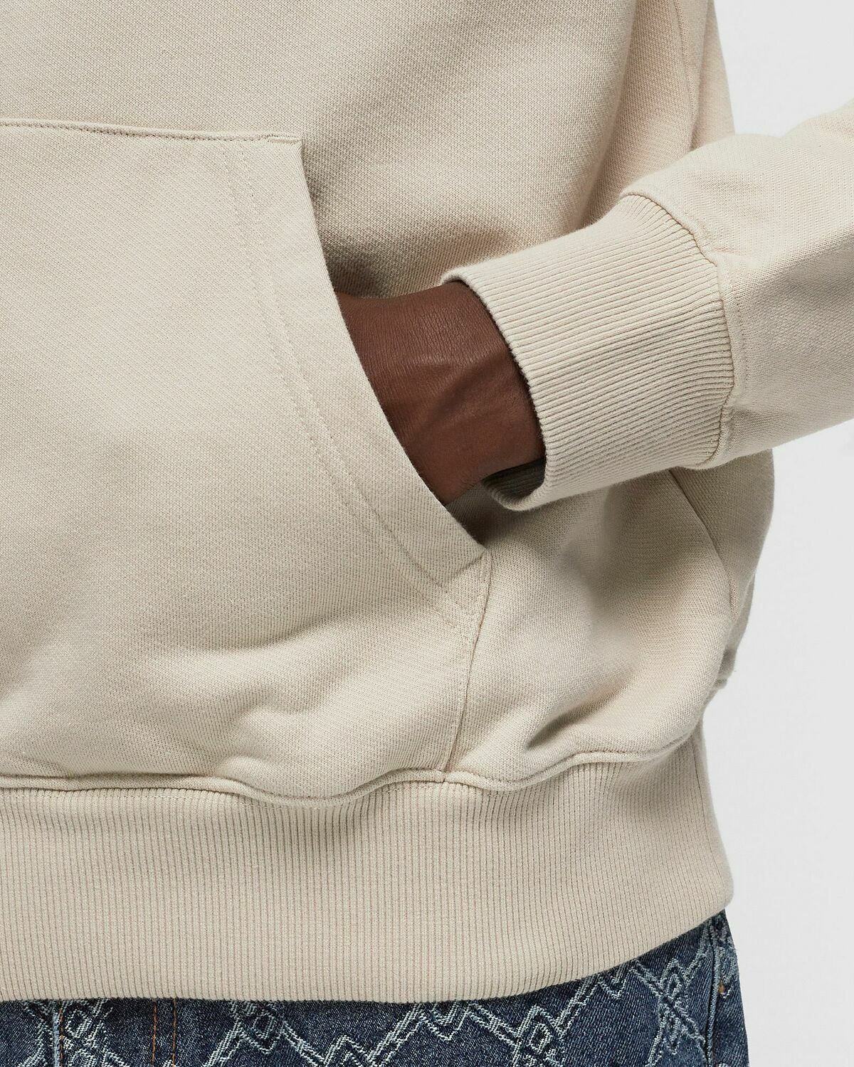 ølåf Wavy Drift Hoodie Beige Hoodies