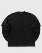 Daily Paper Layered ls t-shirt Black Mens Longsleefe