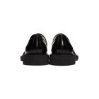 Bottega Veneta Black Rubber Sole Loafers