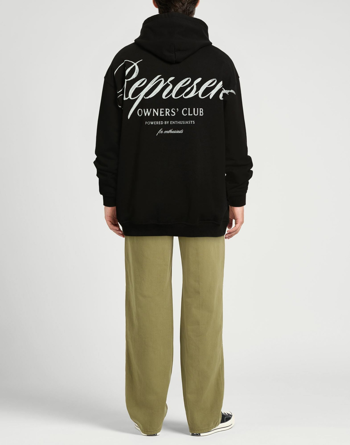 Represent Mens Sweatshirt in Black