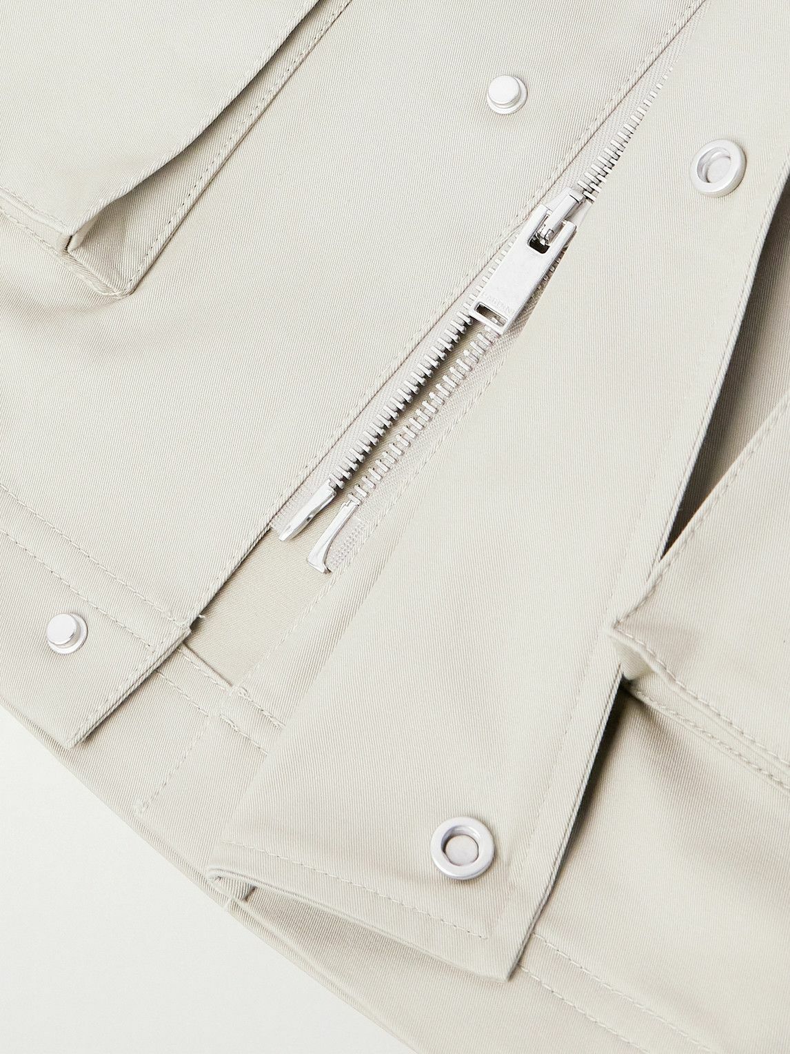 Lardini - Casimir Stretch-Cotton Twill Blouson Jacket - Neutrals