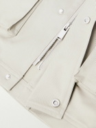 Lardini - Casimir Stretch-Cotton Twill Blouson Jacket - Neutrals