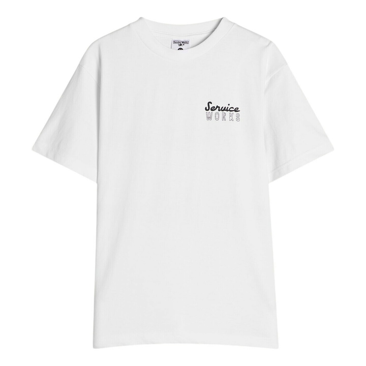 Photo: Service Works Men's Eating Adventures T-Shirt in White