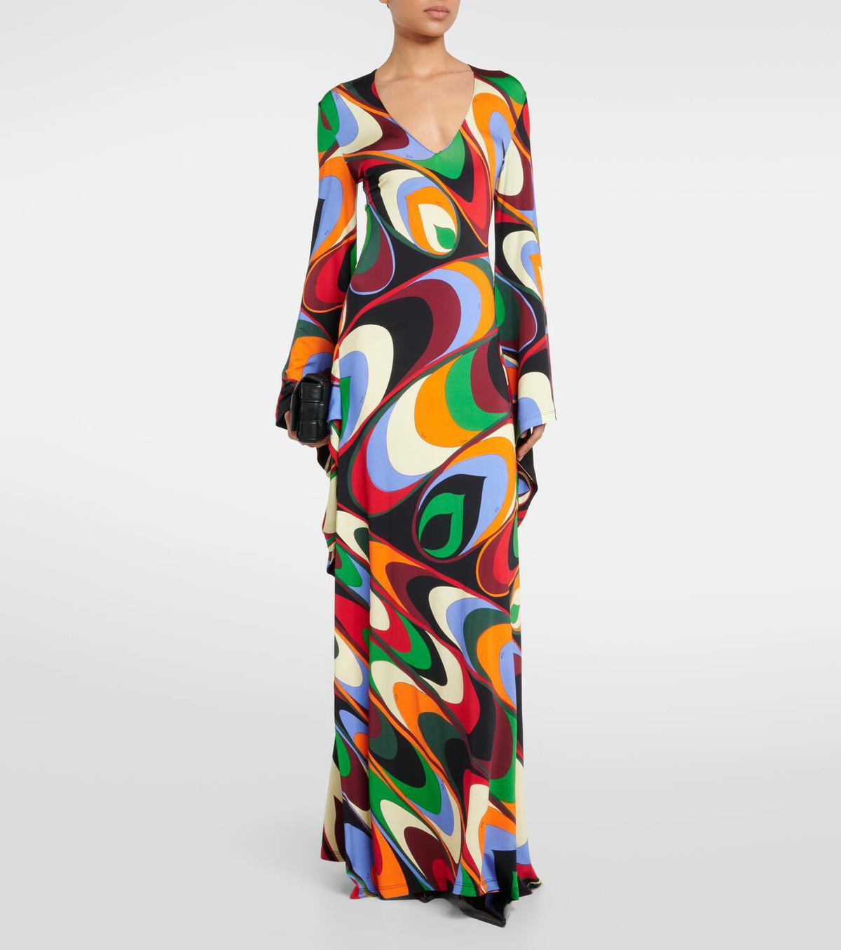 pucci jersey dress Printed jersey mini dress - multi