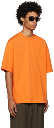 Balenciaga Orange Logo T-Shirt