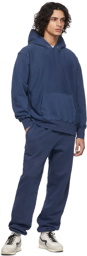 Les Tien Blue Heavyweight Lounge Pants