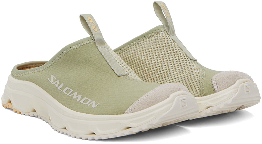 Salomon Green RX Slide 3.0 Suede Slippers
