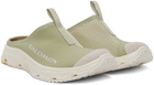 Salomon Green RX Slide 3.0 Suede Slippers