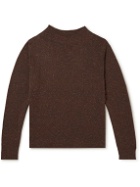 Yuri Yuri - Donegal Wool Sweater - Brown