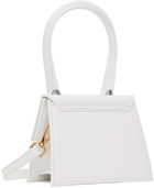 JACQUEMUS White Les Classiques 'Le Chiquito moyen' Bag