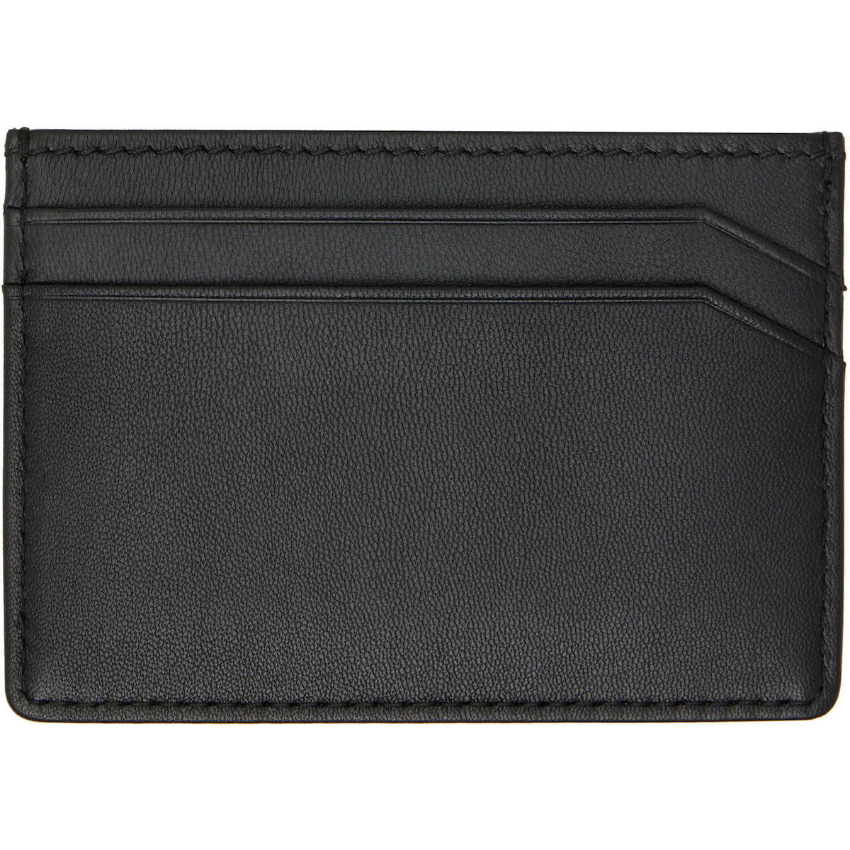 Hugo Black Leather Card Holder