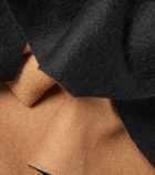 Balenciaga Balenciaga Garde-Robe cashmere and wool scarf