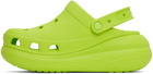 Crocs Green Crush Clogs