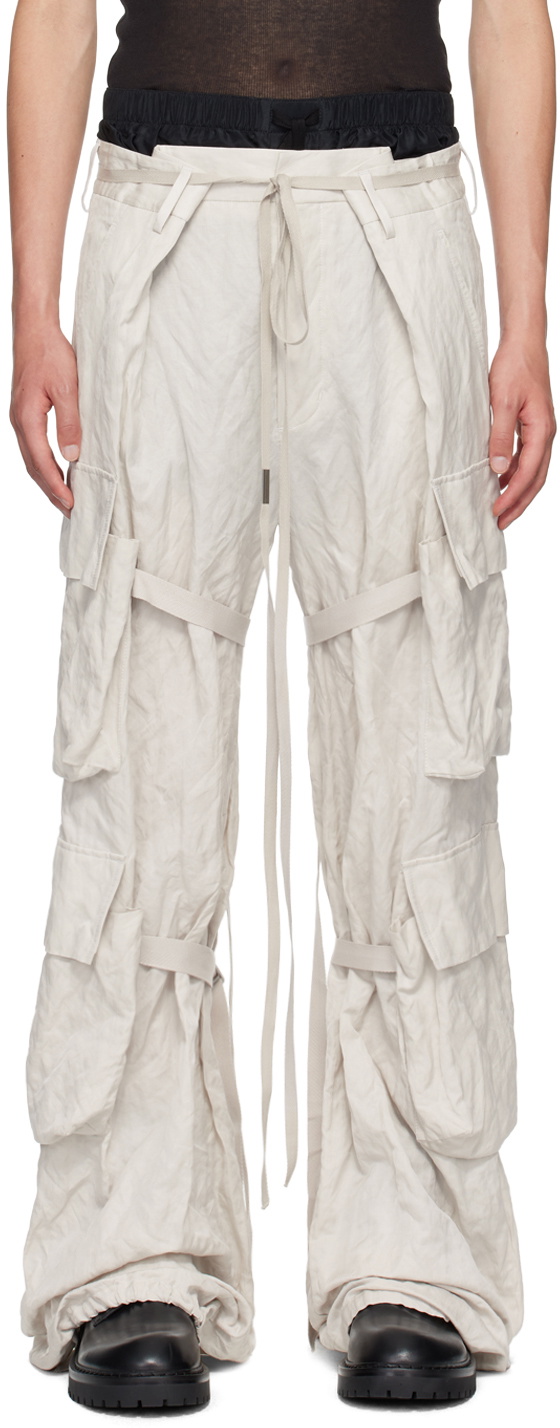 Ann Demeulemeester Off-White Florimond Cargo Pants Ann Demeulemeester