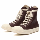 Rick Owens DRKSHDW Women's High Top Sneakers in Scab Wax/Milk
